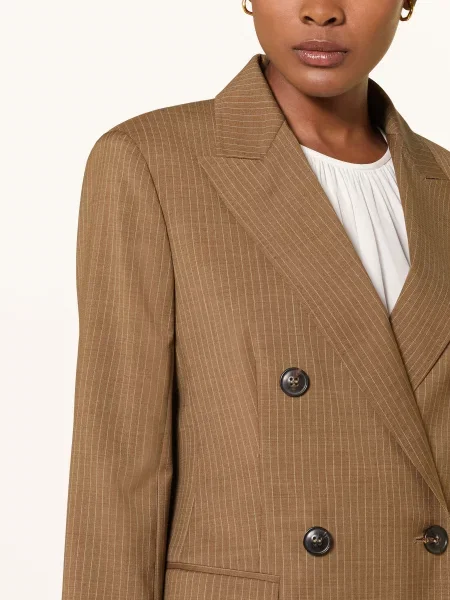 Max Mara Studio Blejzr Umico velbloudí bílá
