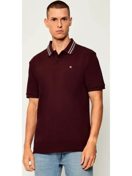 Calvin Klein Jeans Polo bordo