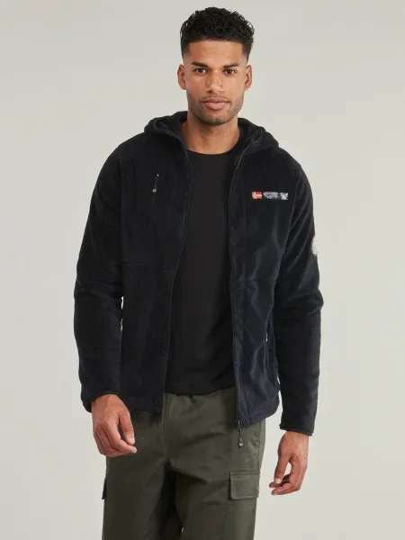 Mikina Geographical Norway čierna