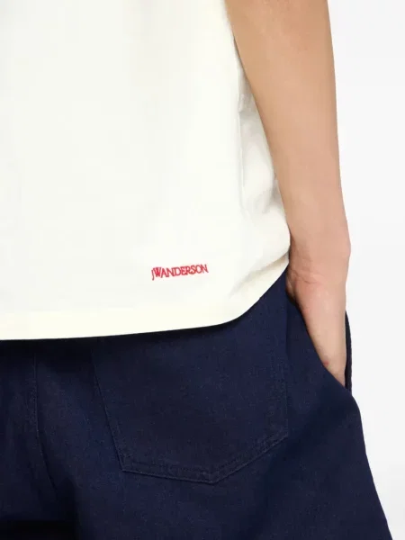 Tricou Jw Anderson alb