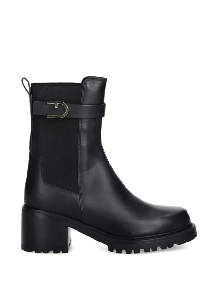 Botine Furla cu cataramă negru
