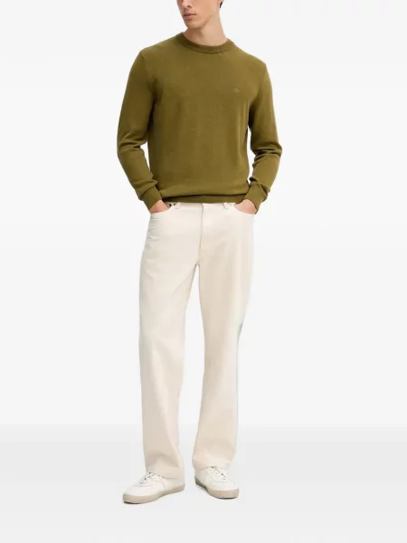 Hanorac Marc O'polo cu broderie verde