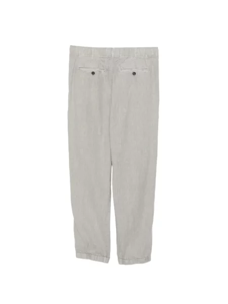Pantaloni James Perse alergare cu cordon gri