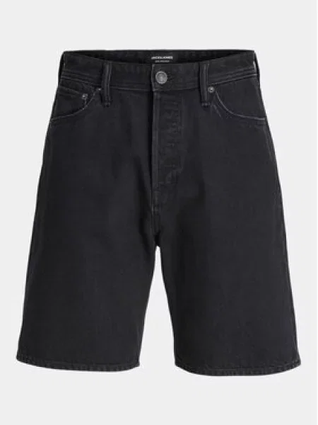 Jack&Jones Džínové šortky Tony černá