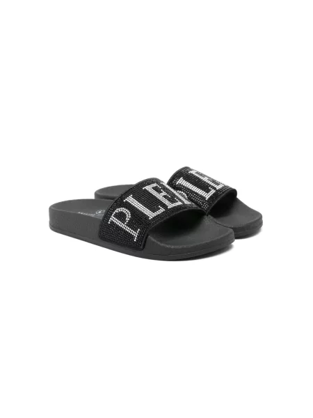 Sandały dziecięce Philipp Plein czarne