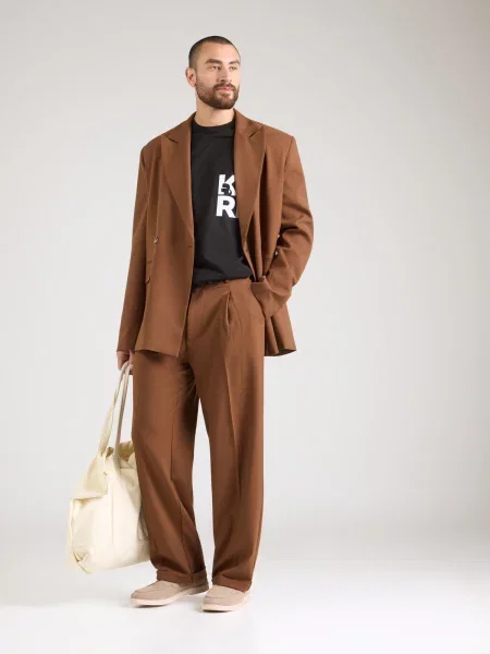 Karl Lagerfeld Tričko čierna biela