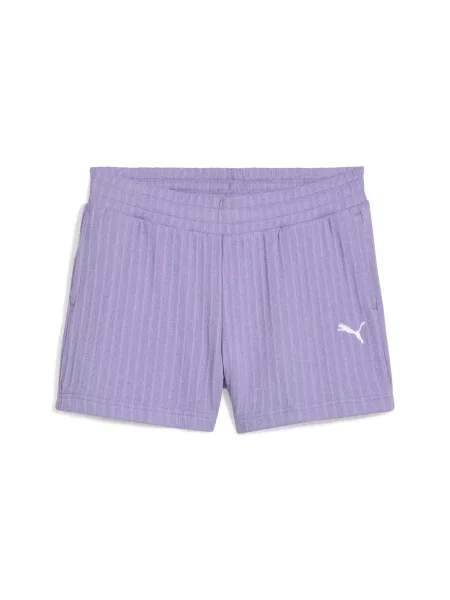 Шорти спортивні PUMA Wardrobe Ess Shorts 4 комбінований верх фіолетовий