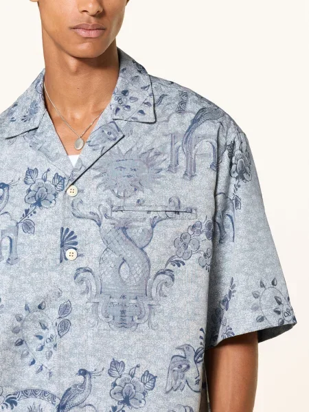 Scotch & Soda Letní Košile Volného Střihu tmavě modrá