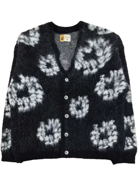 Cardigan Saint Mxxxxxx cu model floral negru