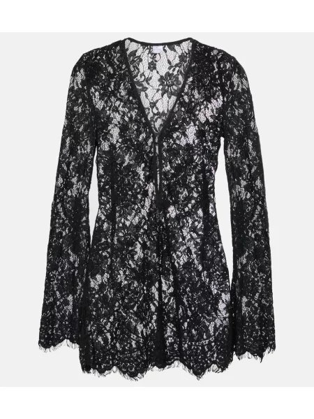 Rochie Bananhot din dantelă negru