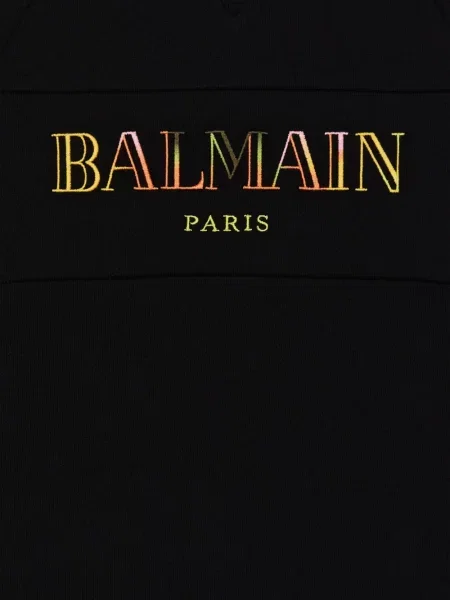 Bluza dziecięca Balmain czarna