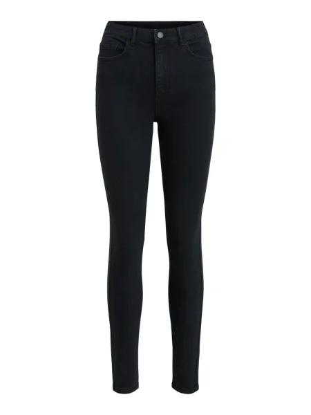 VILA Jeans denim negru