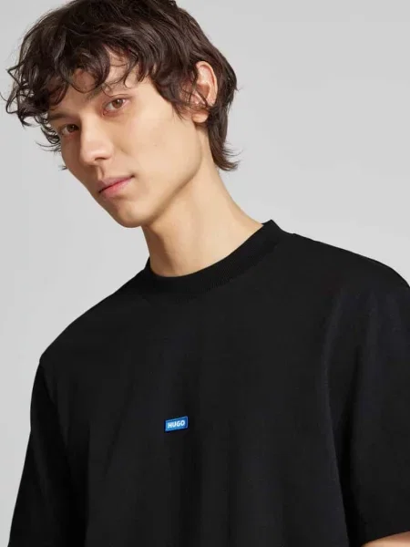 Hugo Blue t-shirt Nieros czarna