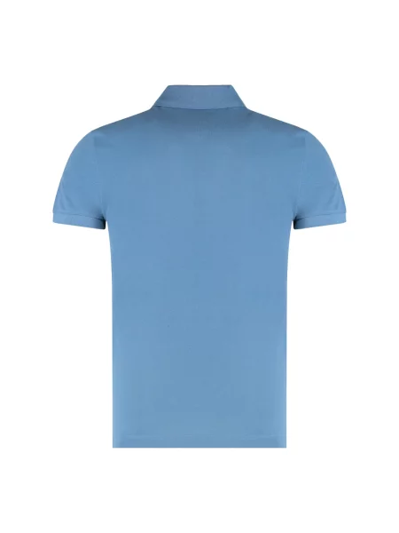 Koszulka polo Fendi niebieska