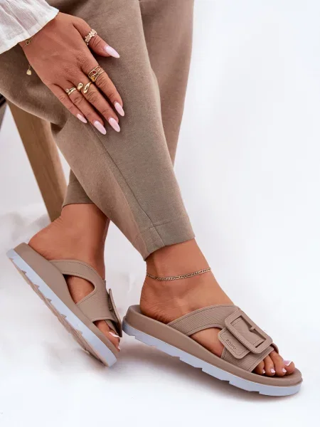 Сандали Zaxy бежово