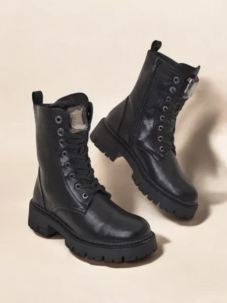 Cropp cizme scurte Resti negru