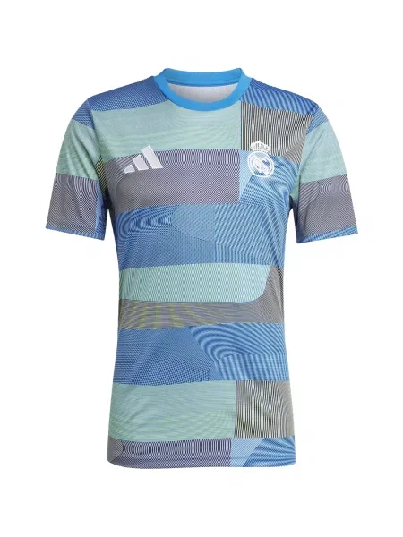 Sală de gimnastică tricou Adidas din jerseu cu model camuflaj alb