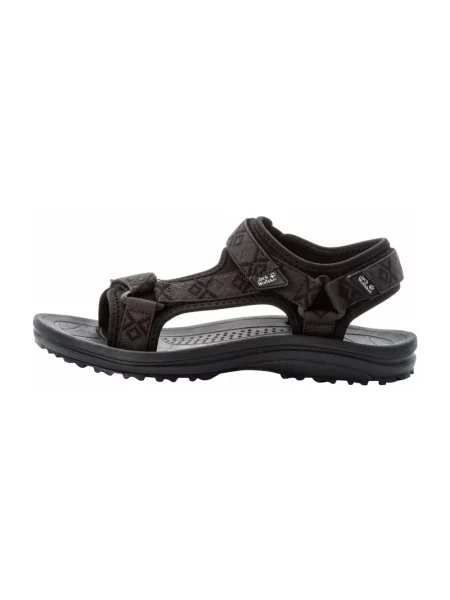 Sandały Jack Wolfskin Wave Breaker black czarne