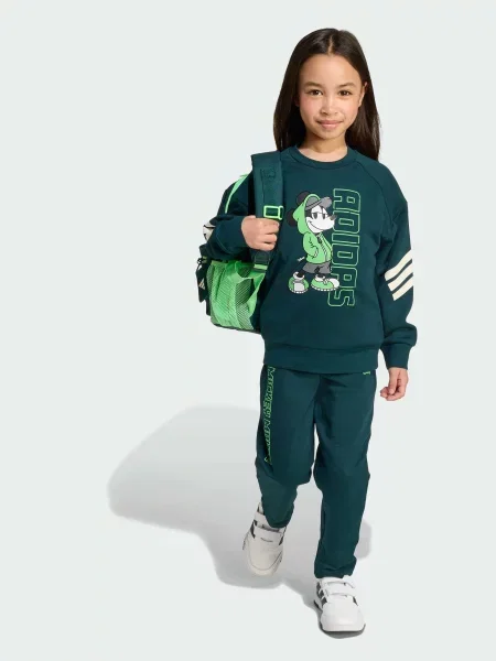 Дитячий Спортивний костюм adidas x Disney зелений