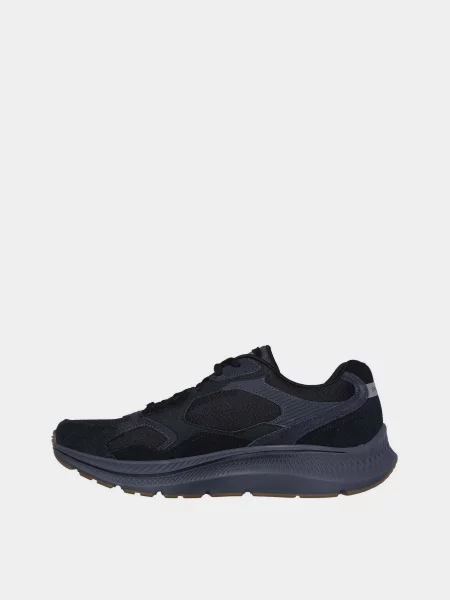 Кожаные кроссовки для бега Skechers для бега черные