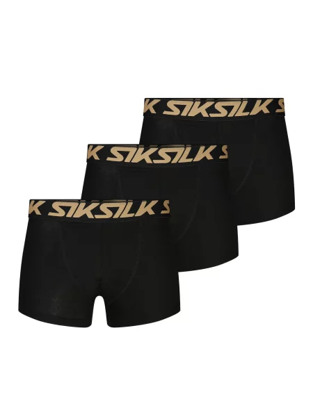 SikSilk Boxeri bej negru