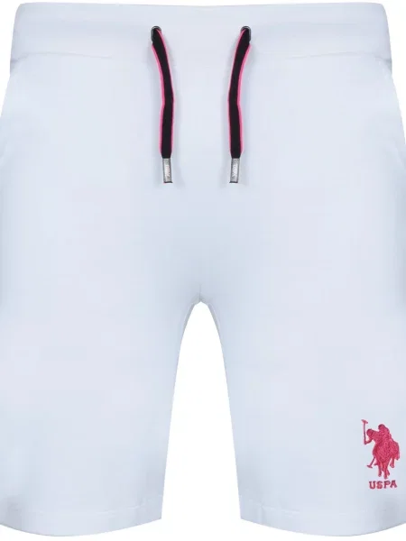 Pantaloni scurți U.s. Polo Assn. alb