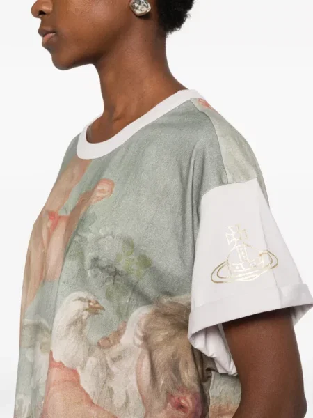 Tricou Vivienne Westwood cu imagine gri