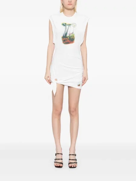 Rochie Christopher Esber de costum alb