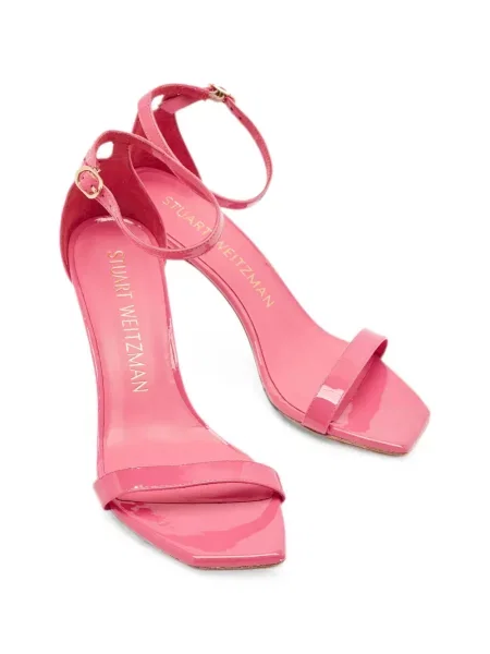 Sandale Stuart Weitzman cu bretele roz