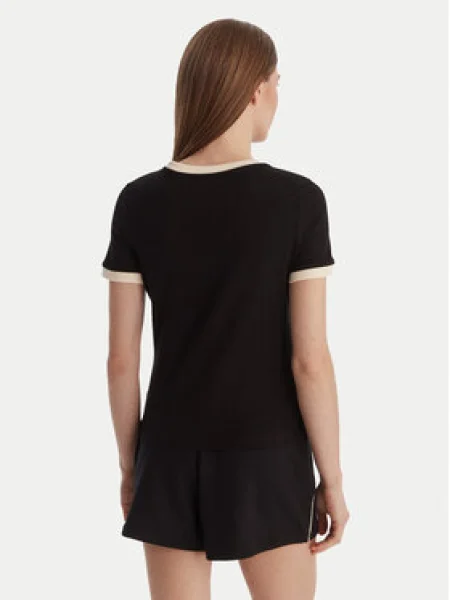 Guess Póló Regular Fit fekete