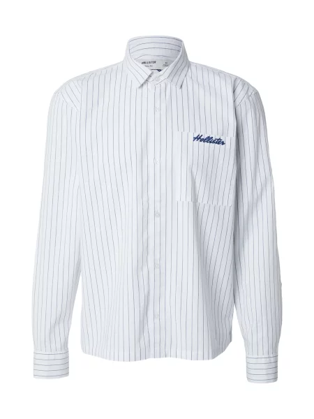 HOLLISTER Košile modrá bílá