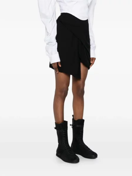 Fusta mini Vivienne Westwood drapată negru