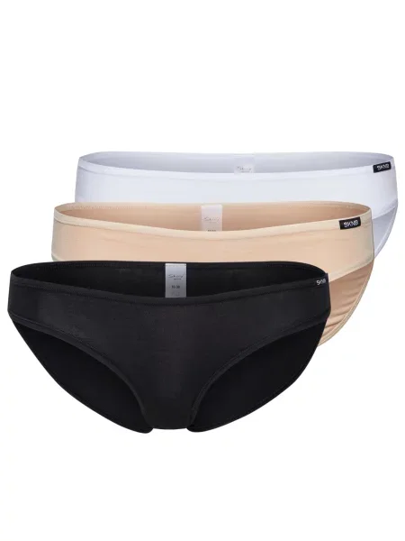 Skiny Hipster gaćice nude / crna bijela