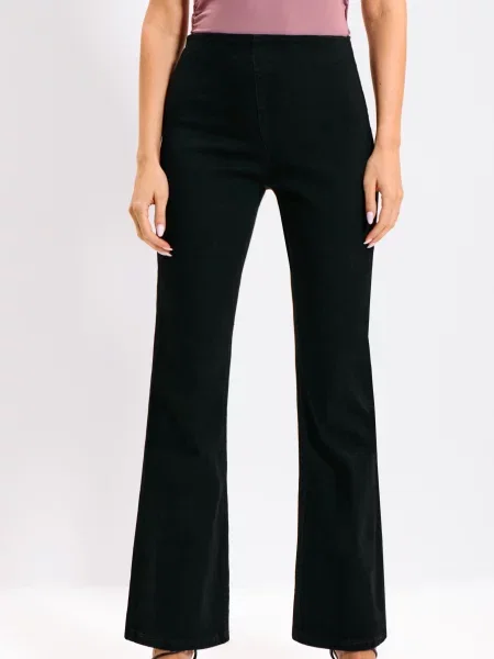 Джинсы клеш Sinsay черные