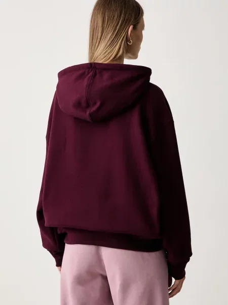 BLUZA Z KAPTUREM ESSENTIALS OVERSIZED FLEECE