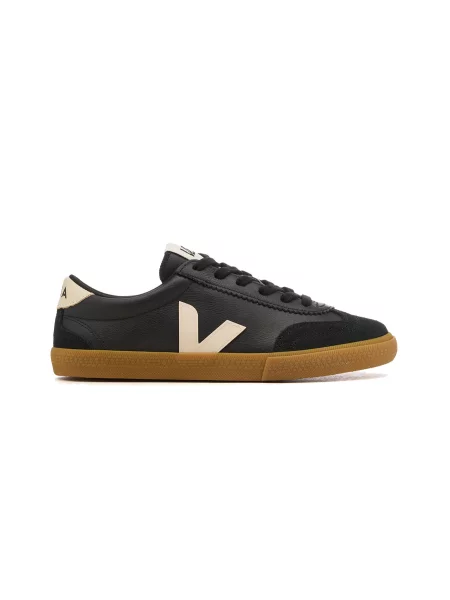 Sneakersy Veja Volley skórzane czarne