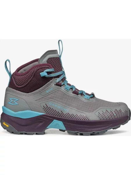 Buty trekkingowe Garmont Engage Mid GORE-TEX fioletowe niebieskie 38 szare