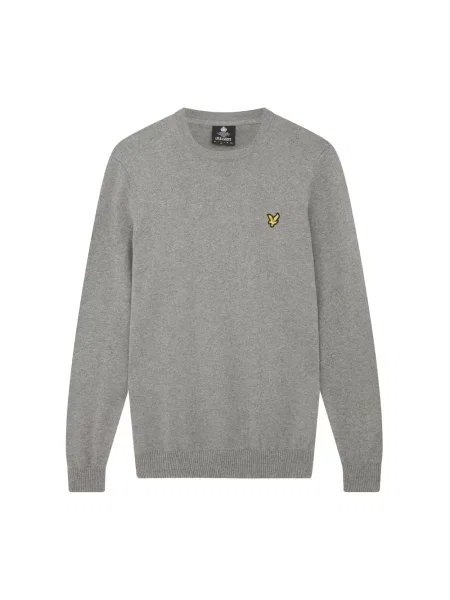 Sweter Lyle & Scott wełniany szary