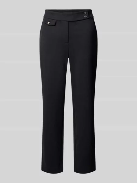 LAUREN RALPH LAUREN Spodnie materiałowe Straight Fit czarny
