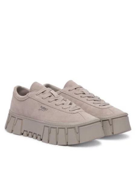 Tommy Jeans TJW PLATFORM SNEAKER SUEDE tenisice za žene od brušene kože siva