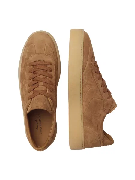 Sneakersy Voile Blanche zamszowe brązowe
