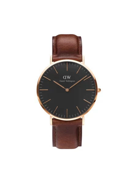 Zegarek Daniel Wellington elegancki brązowy