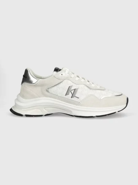 Маратонки Karl Lagerfeld LUX FINESSE сиво бяло