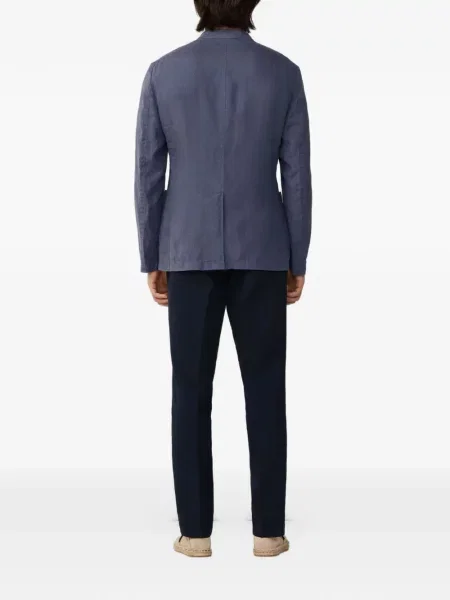 Sacou Hackett London cu rever albastru