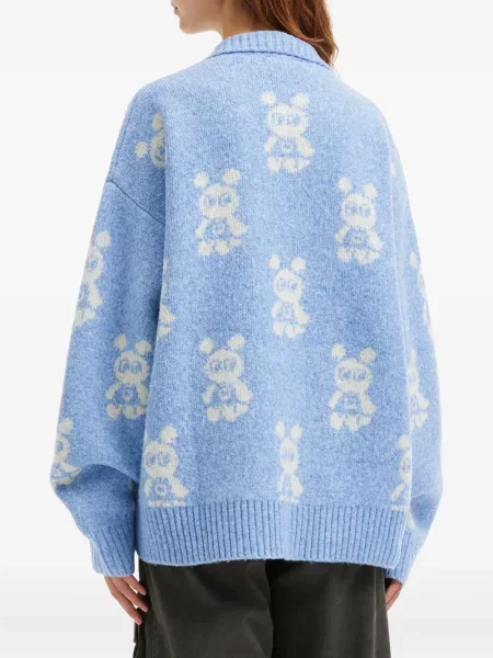 Cardigan Mini Cream albastru