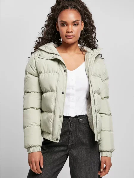 Яке Urban Classics с качулка сиво