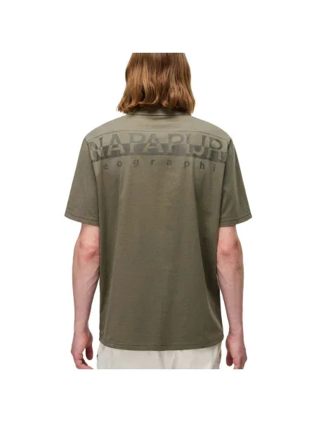 Tricou Napapijri verde