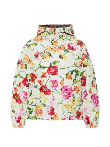 Geacă Kenzo cu model floral cu glugă cu imagine