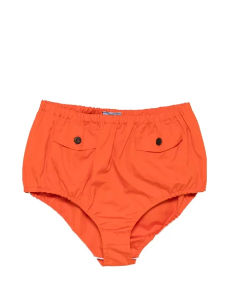 Pantaloni scurți Prada portocaliu