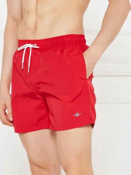 Pantaloni scurți Gant roșu